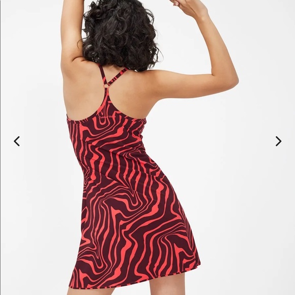 Outdoor Voices Exercise Dress Poppy Swirl - Picture 3 of 5